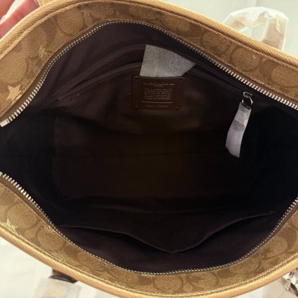 Coach City Tote Bag signature canvas with stars - Picture 2 of 3